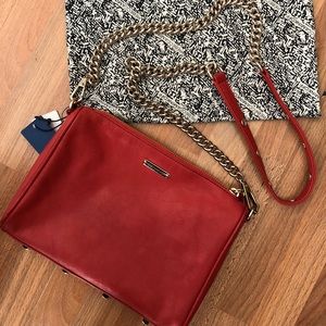 Rebecca Minkoff Red Mini 5 ZIP Crossbody